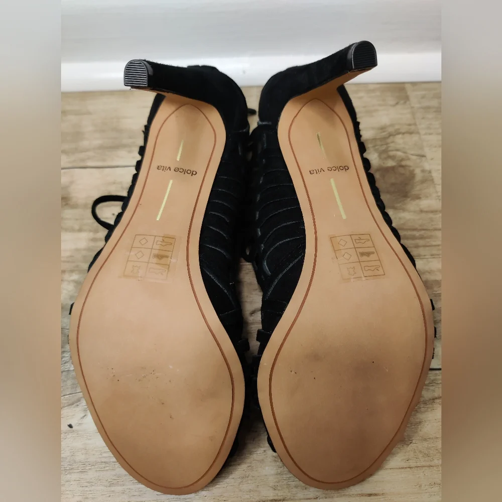 Dolce Vita Tinlie black heels size 8.5 - Picture 5 of 5